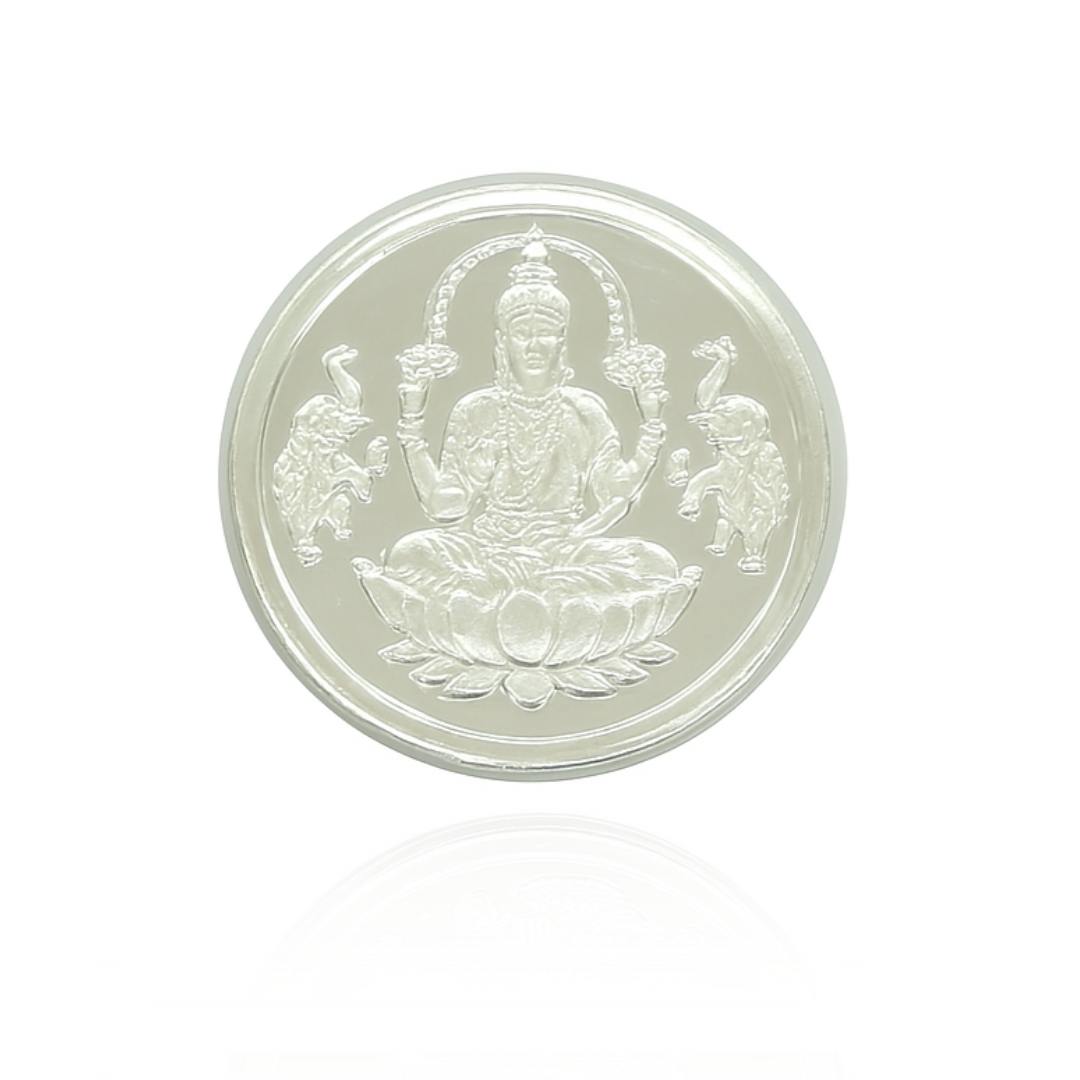 Shree Lakshmi Silver Coin | Pure 999 Silver | 1gm