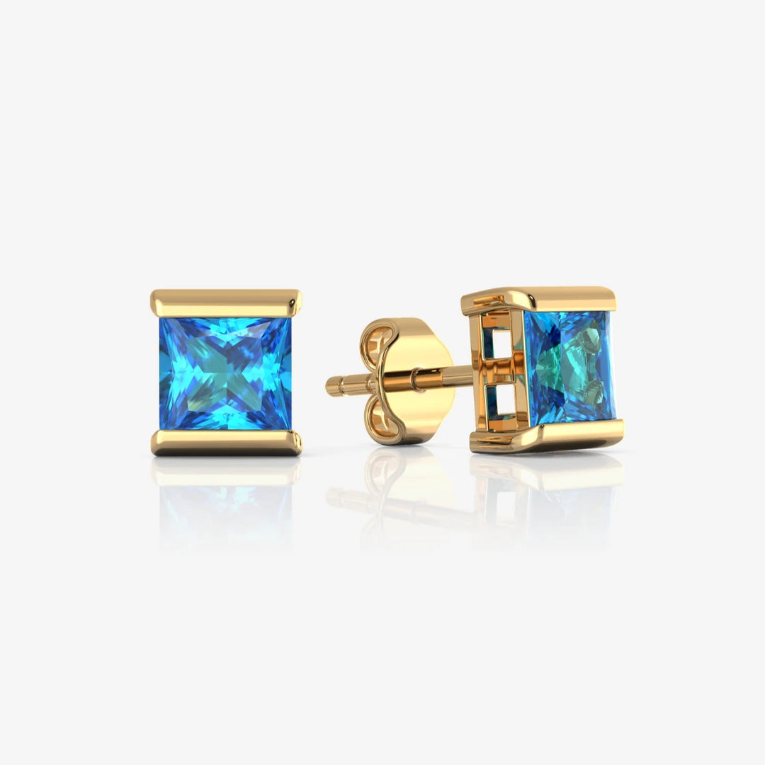 Silver Earrings & 18K Gold Plated