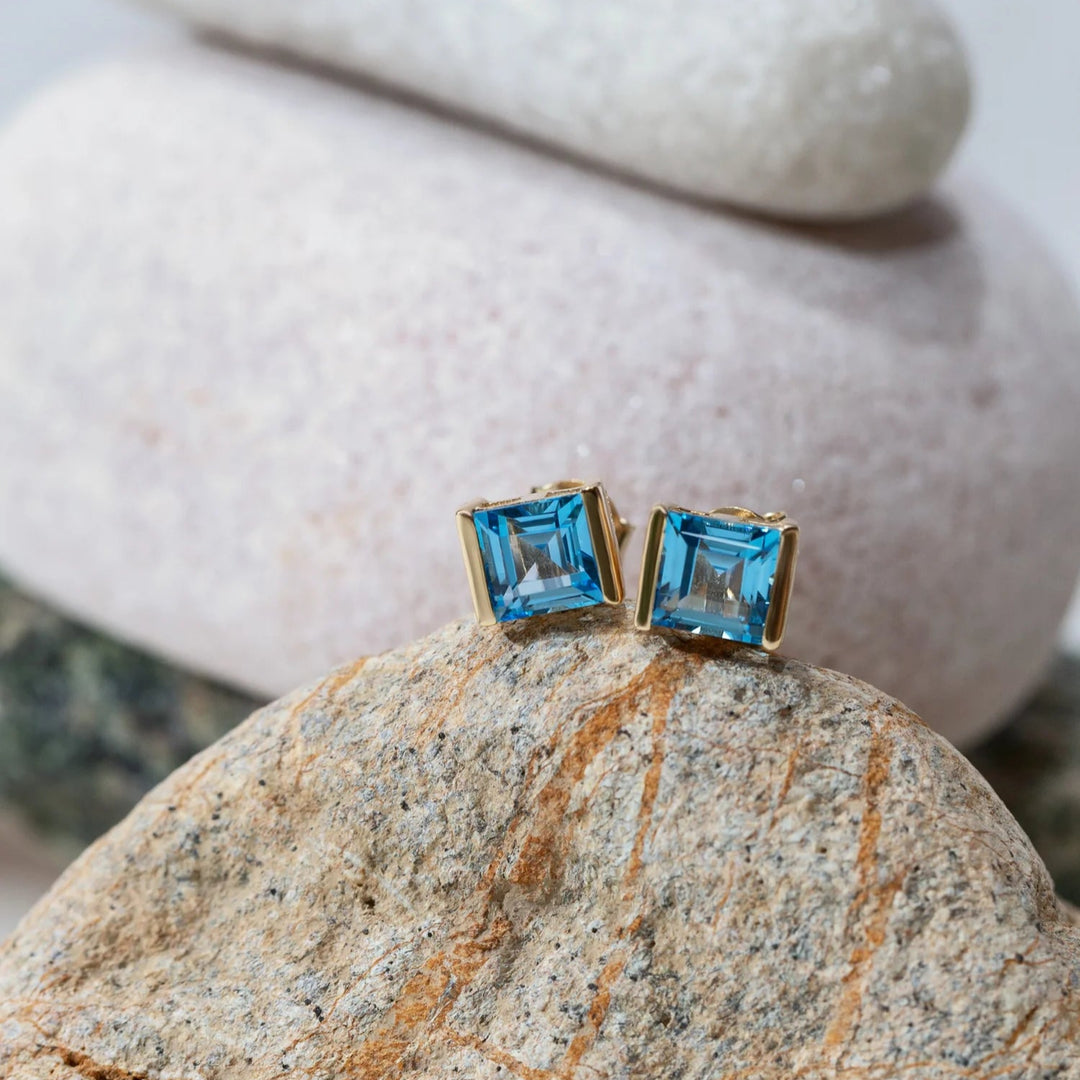 Silver Earrings & 18K Gold Plated