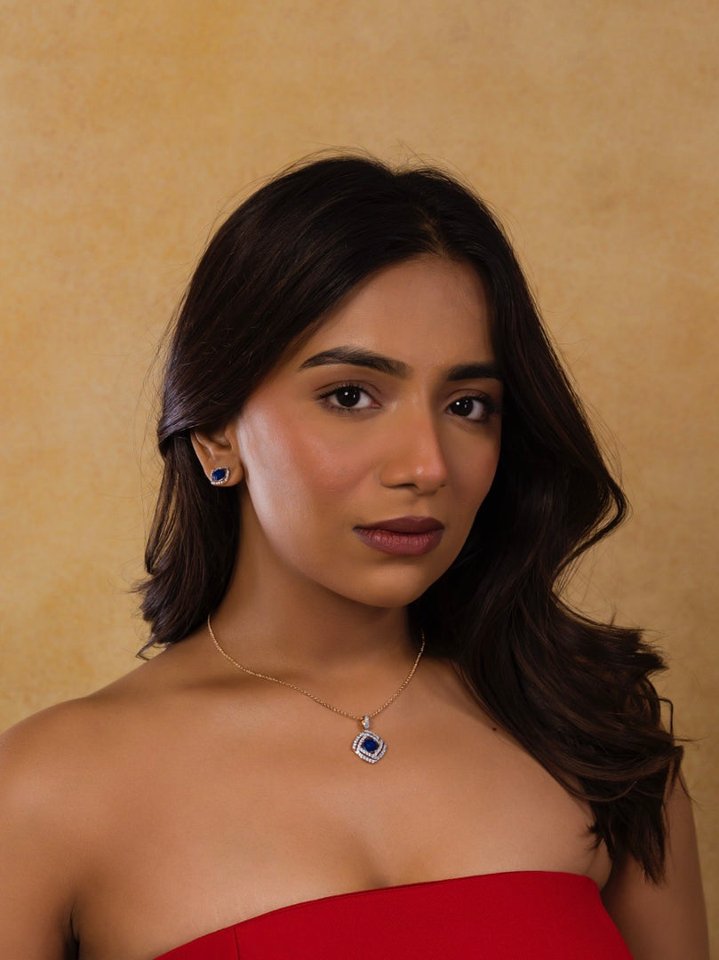 Azure Elegance Set