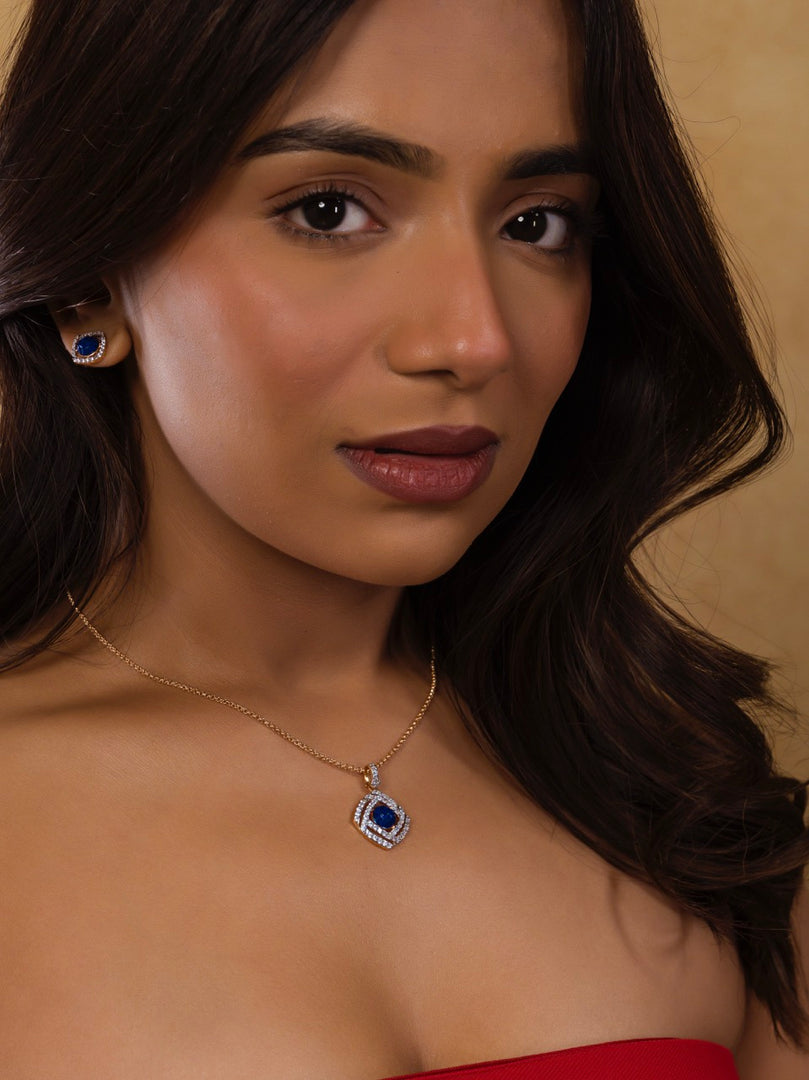 Azure Elegance Set
