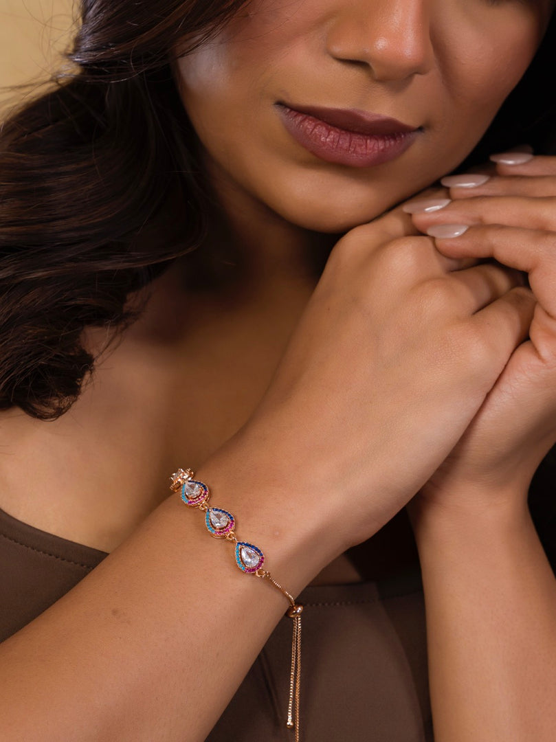 Love Petal Charm Bracelet