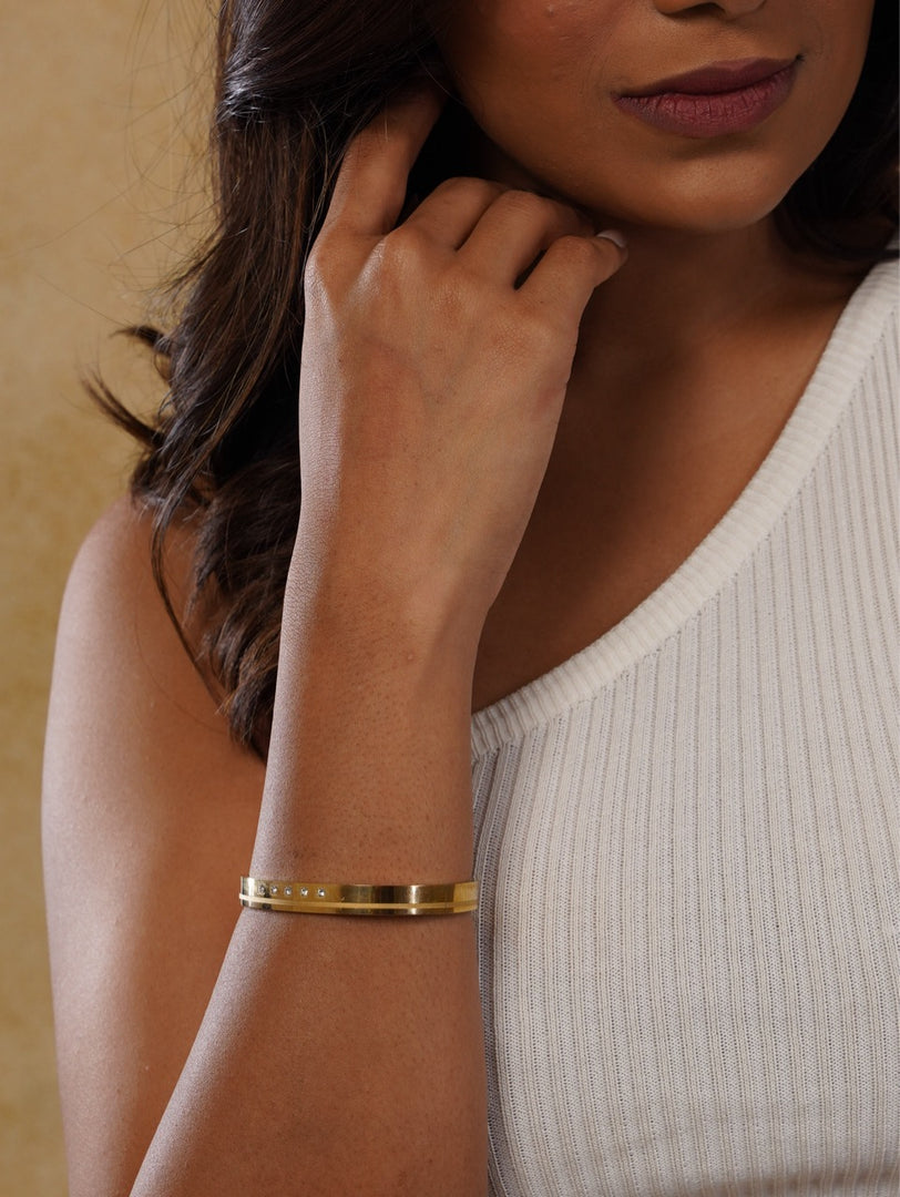 Radiant Triad Bangle