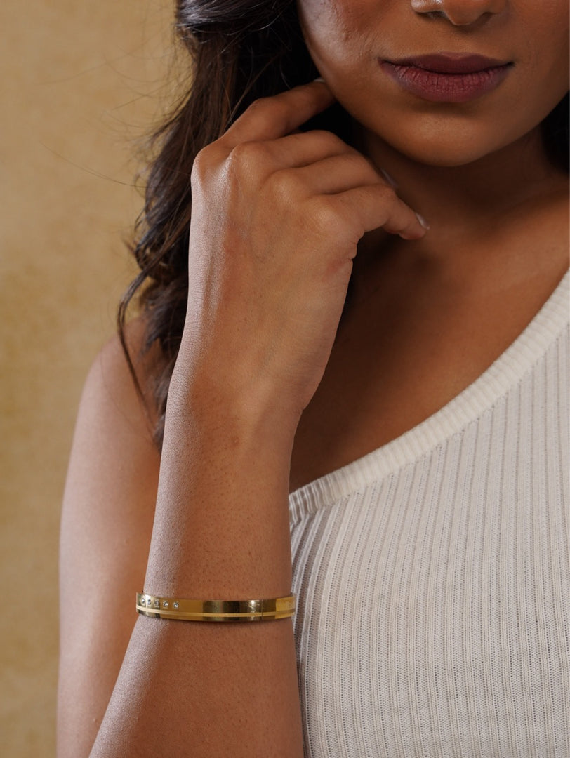 Radiant Triad Bangle