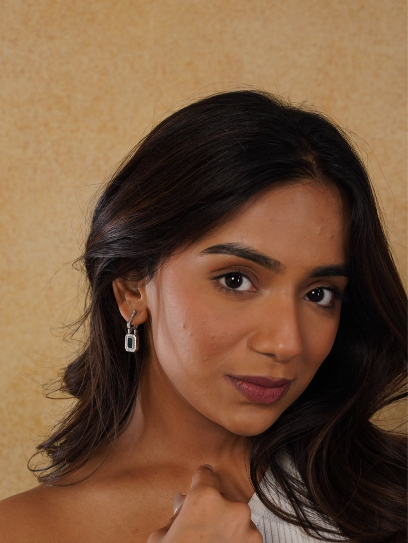 Emerald Radiance Earrings
