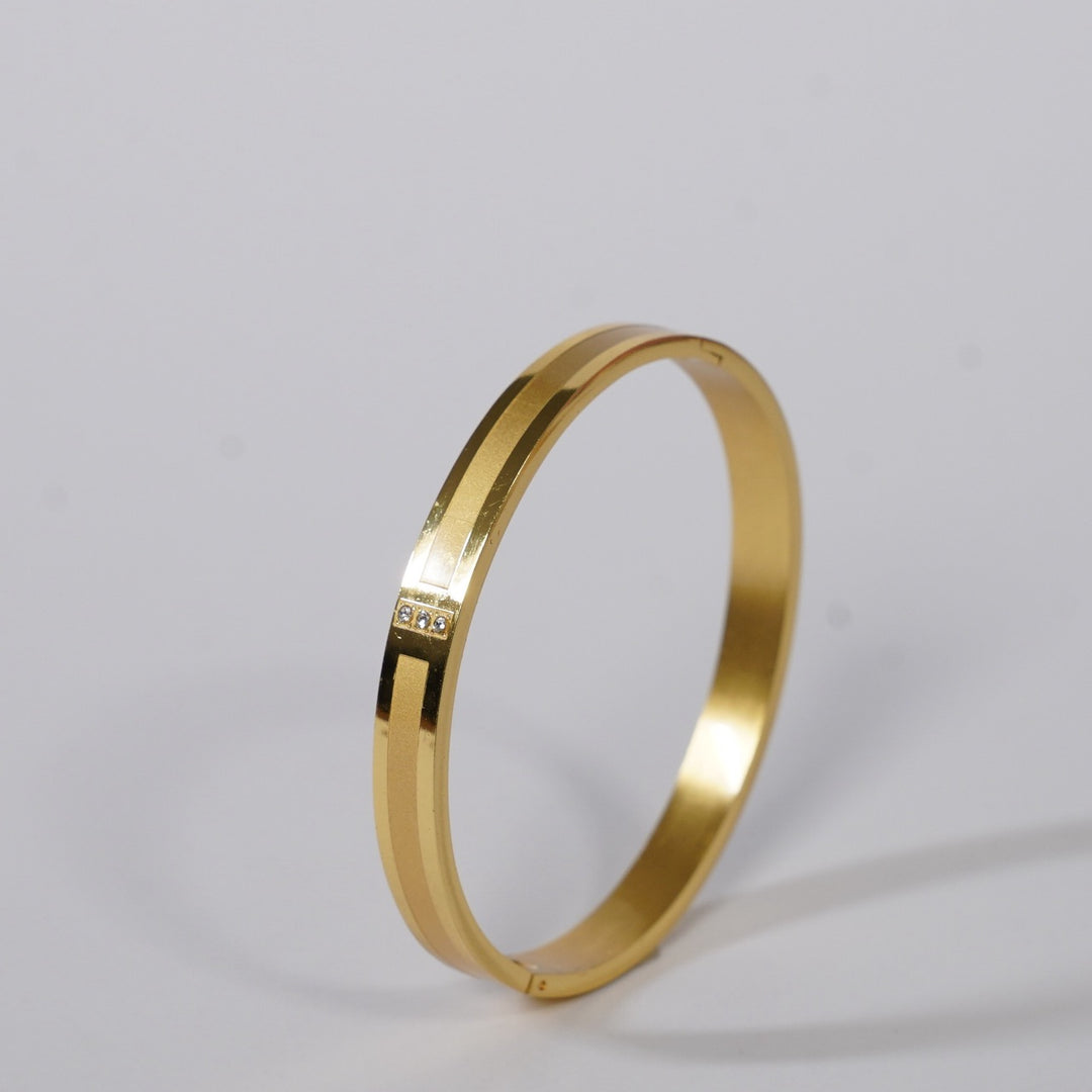 Golden Serenity Bangle