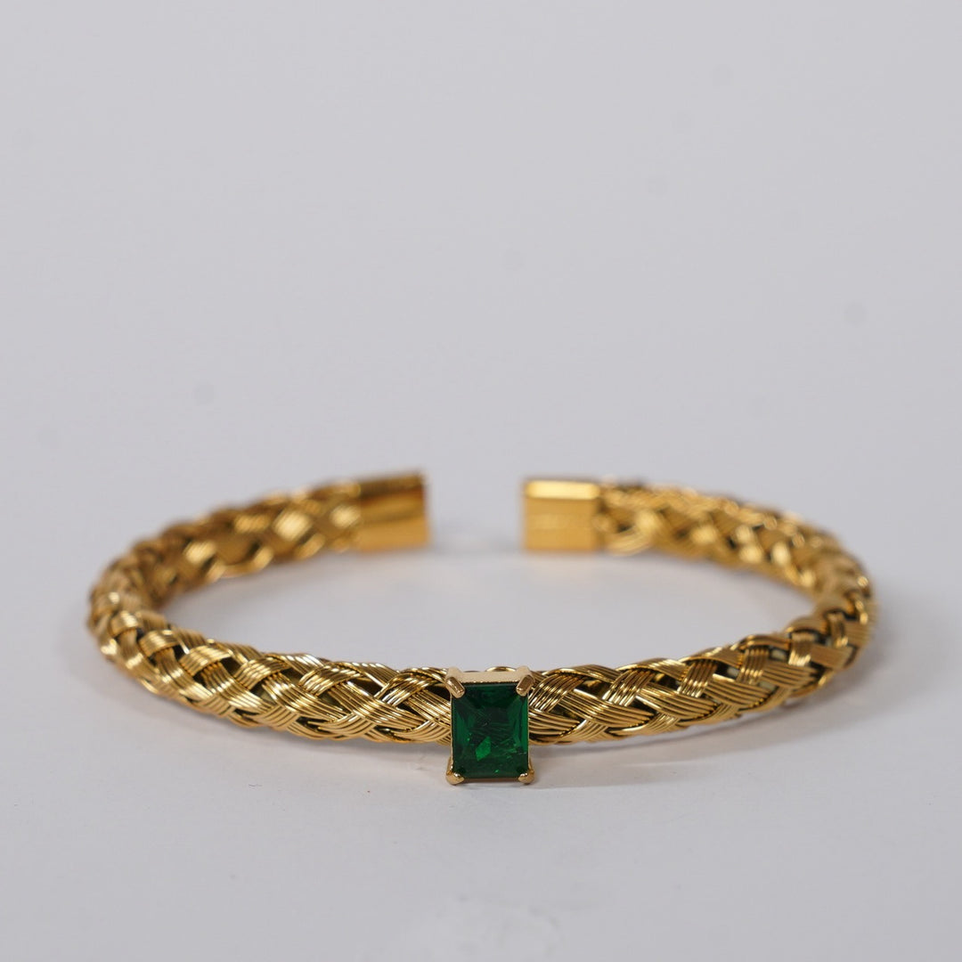 Emerald Elegance Bracelet