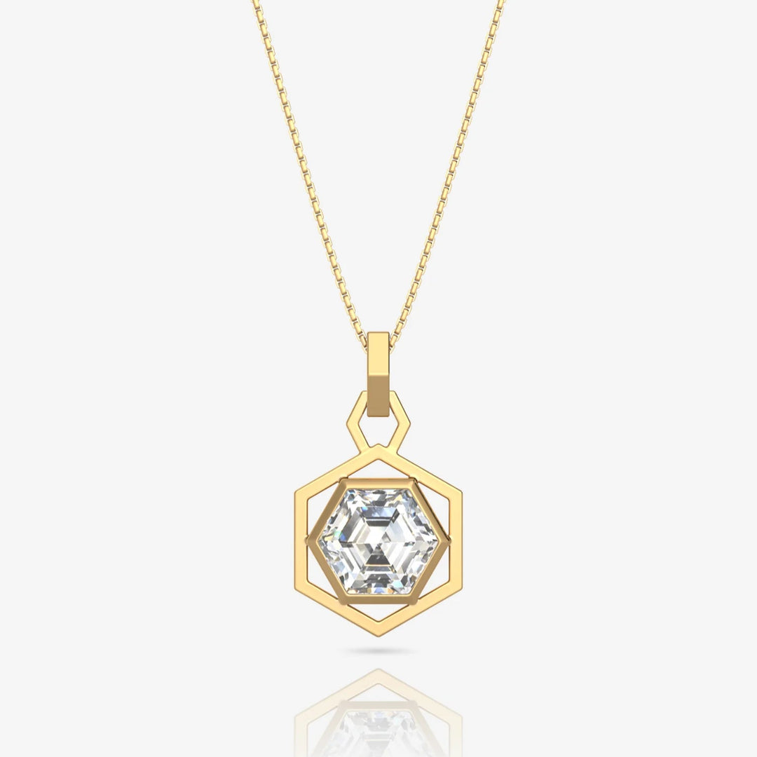 Necklace Silver & 18K Gold Plated