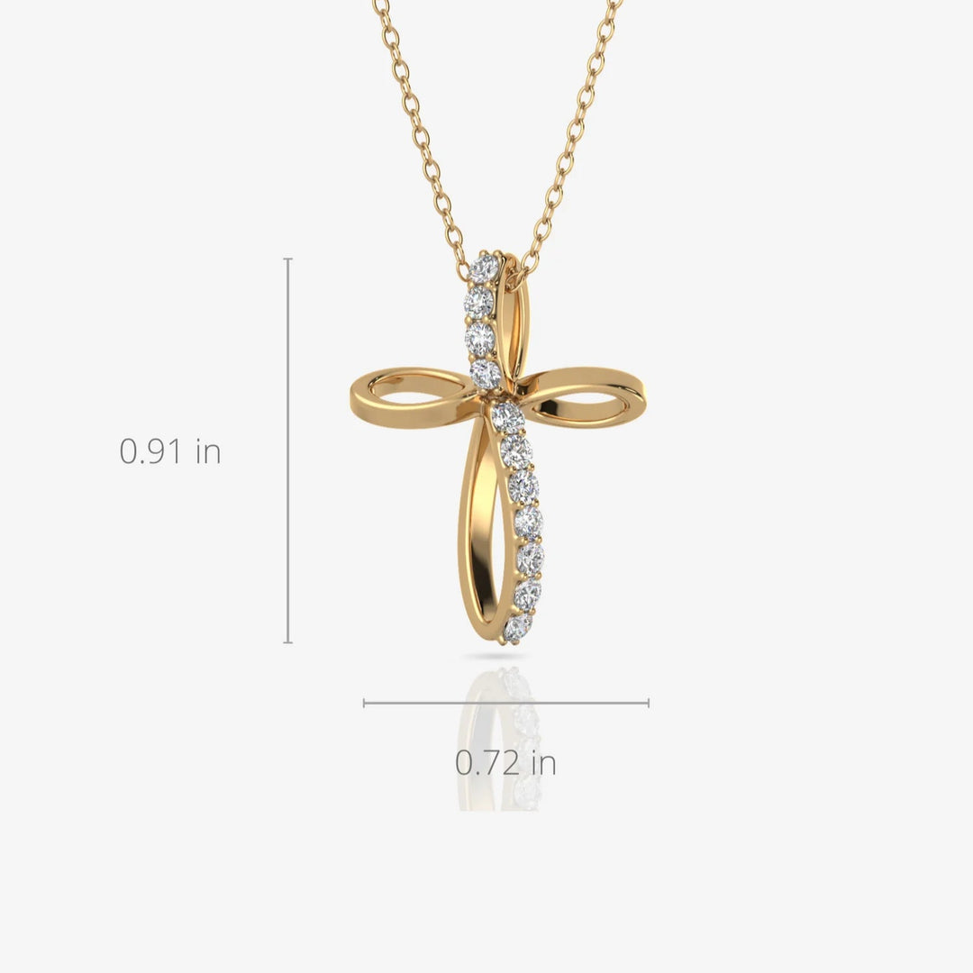 Infinity Necklace & 18K Gold Plated
