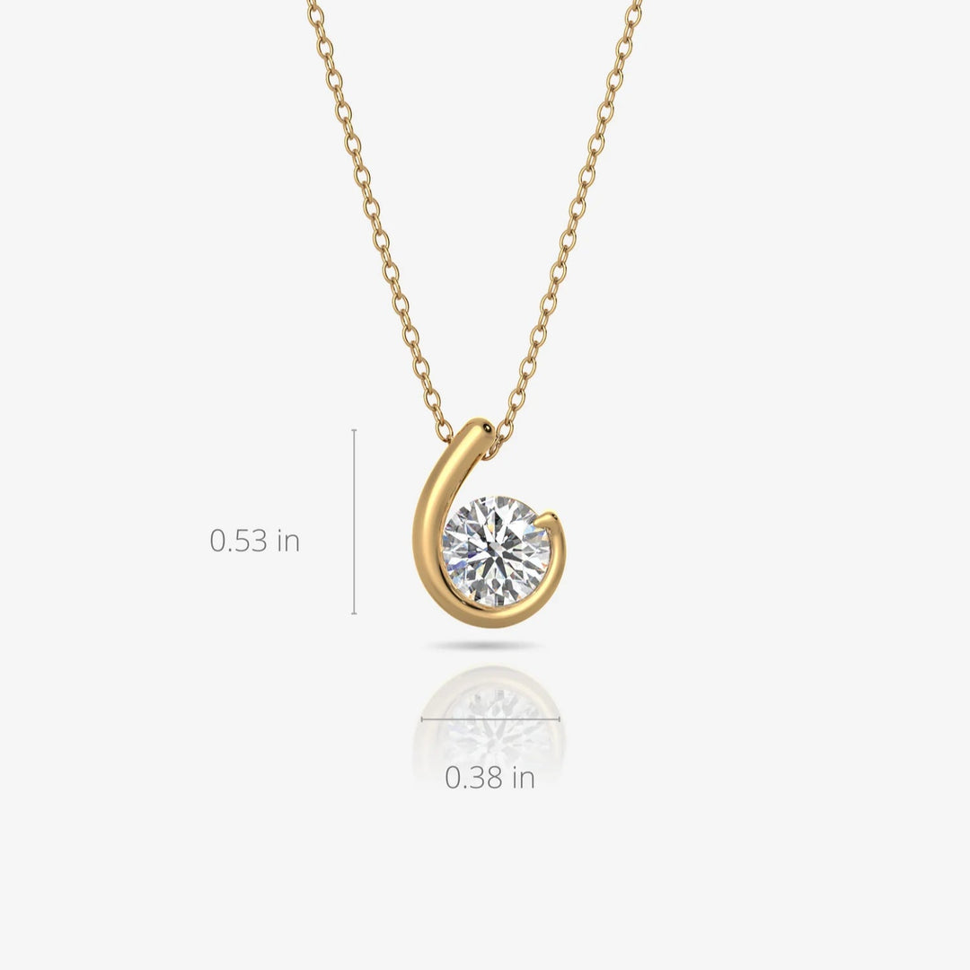 Necklace Silver & 18K Gold Plated